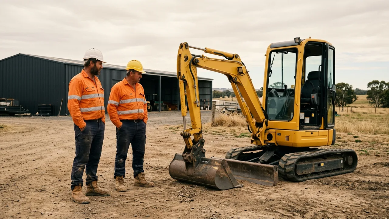 Local Excavator Hire in Toowoomba