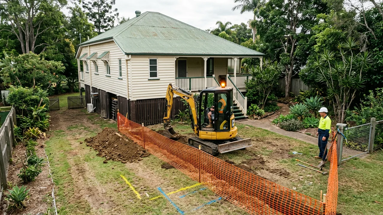 Excavator Hire in Drayton