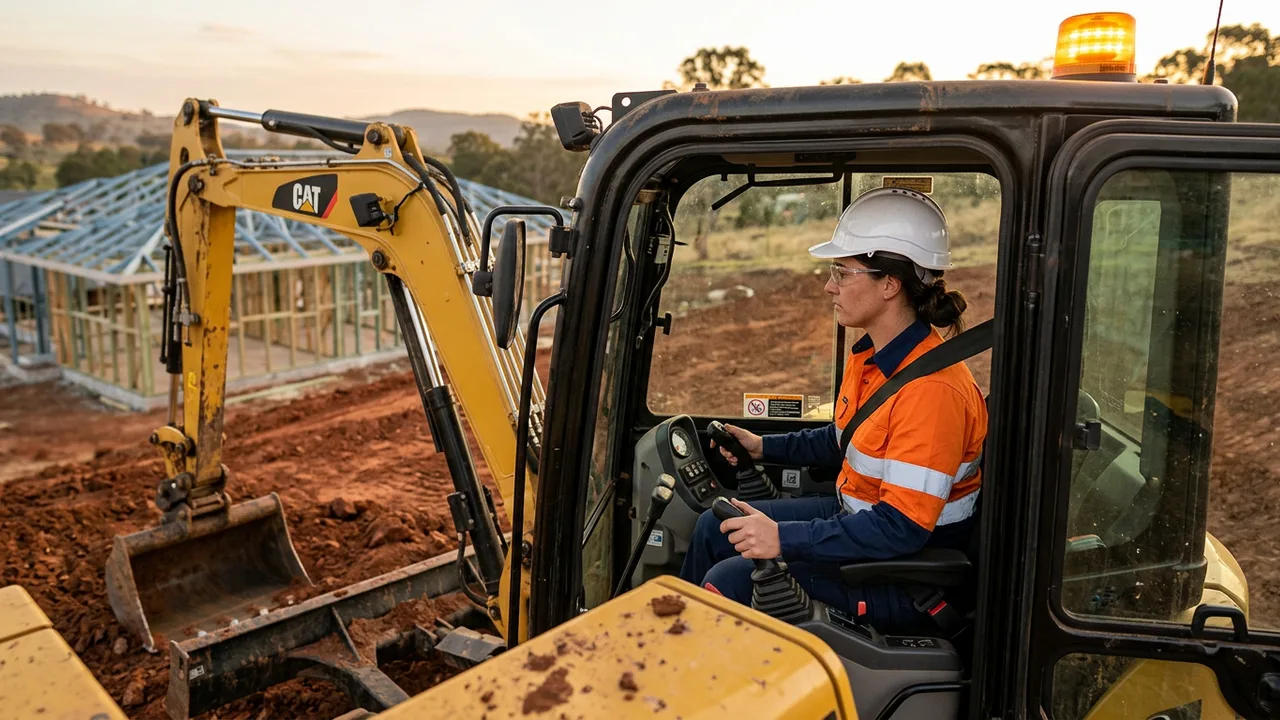 Excavator Hire With Operator in Toowoomba